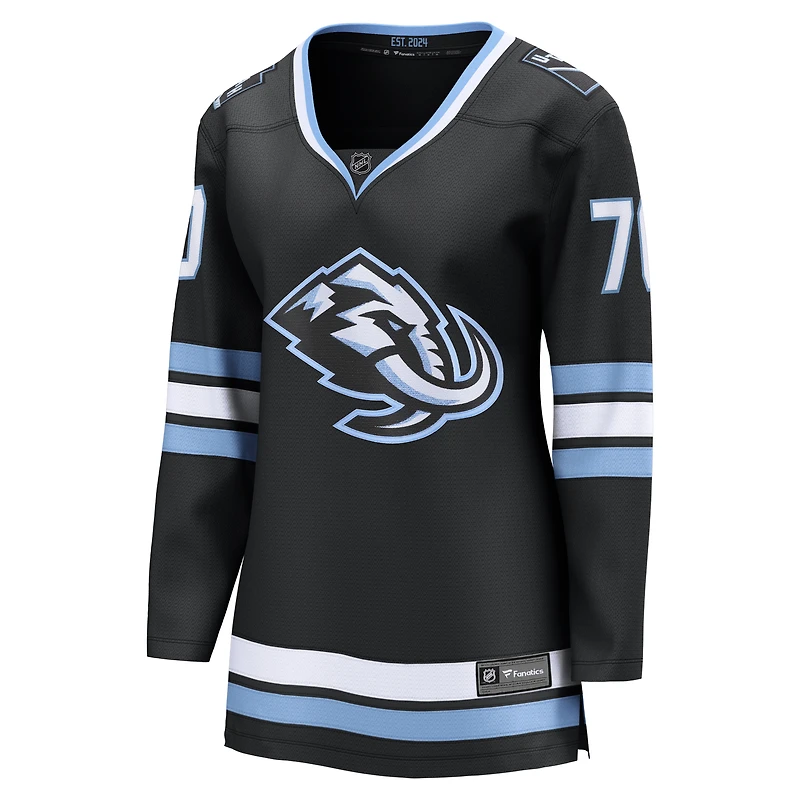 Maillot domicile Breakaway noir Karel Vejmelka Utah Mammoth pour femmes (Fanatics)