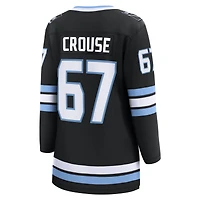 Women's Fanatics Lawson Crouse Black Utah Mammoth Home Breakaway Player Jersey