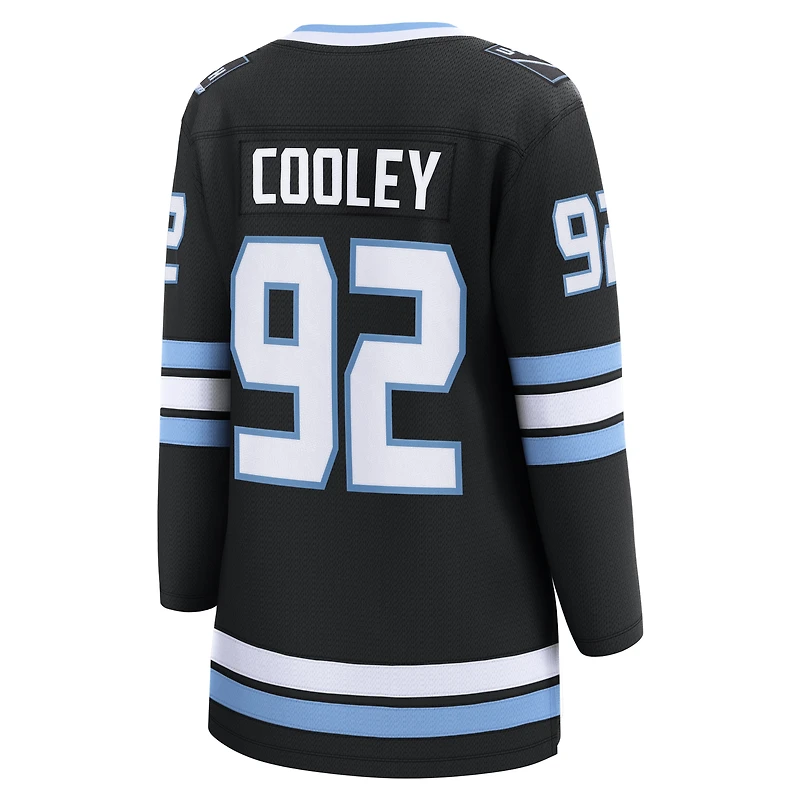Women's Fanatics Logan Cooley Black Utah Mammoth Home Breakaway Jersey