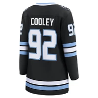 Women's Fanatics Logan Cooley Black Utah Mammoth Home Breakaway Jersey