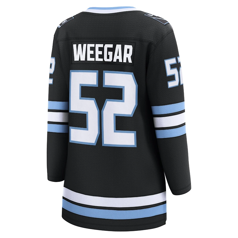 Maillot domicile noir MacKenzie Weegar Utah Mammoth Breakaway pour femmes (Fanatics)