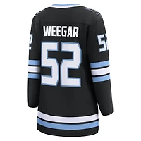 Maillot domicile noir MacKenzie Weegar Utah Mammoth Breakaway pour femmes (Fanatics)