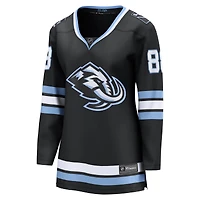Maillot de joueur échappé à domicile des Utah Mammoth Nate Schmidt, fanatiques féminines, noir