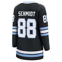Women's Fanatics Nate Schmidt Black Utah Mammoth Home Breakaway Player Jersey
