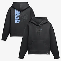 Women's Fanatics Utah Mammoth Blackout Hoodie