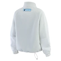 Veste polaire à quart de zip Utah Mammoth grise pour femme WEAR by Erin Andrews