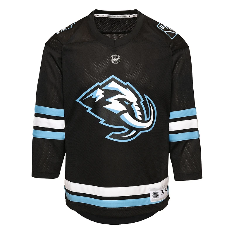 Youth Black Utah Mammoth Home Replica Jersey