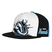 Casquette snapback Mitchell & Ness Navy Utah Mammoth Mascot pour enfant