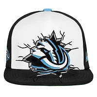 Youth Mitchell & Ness  Navy Utah Mammoth Mascot Snapback Hat