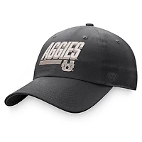 TOP UTAHST CHARC NCAA TOP SLICE ADJ - CHARCOAL HATMENUST
