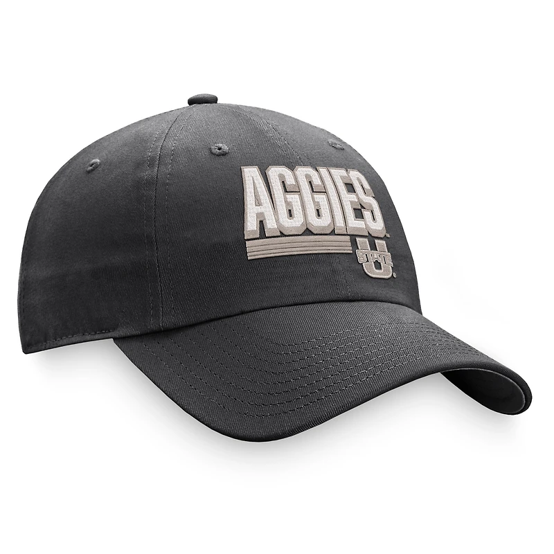 TOP UTAHST CHARC NCAA TOP SLICE ADJ - CHARCOAL HATMENUST