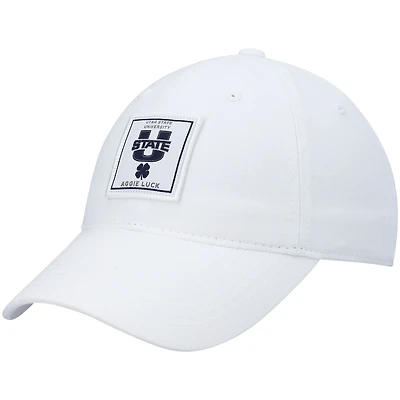 Casquette réglable blanche Utah State Aggies Dream pour homme