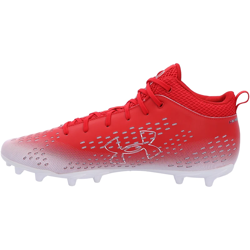 Dalton Kincaid Utah Utes Autographed Player-Issued Red Under Armour Cleats from the 2020-22 NCAA Football Seasons 