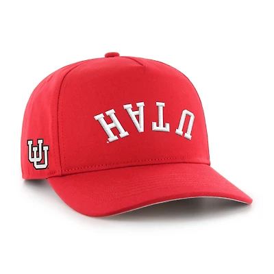 Casquette ajustable Flip Script Hitch rouge Utah Utes '47 pour homme