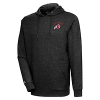 Sweat à capuche Action Antigua Heather Black pour homme, Utah Utes