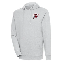 Sweat à capuche Action gris chiné Antigua pour homme, Utah Utes