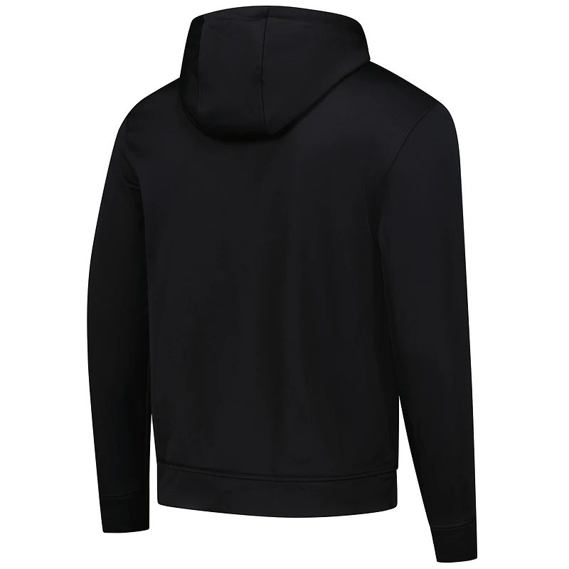 Sweat à capuche en polaire noir Utah Utes Foundation pour homme