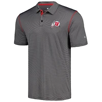 Polo Utah Utes Cameron Colosseum noir pour hommes