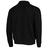Veste Colosseum Black Utah Utes Tortugas Logo Quarter-Zip pour homme