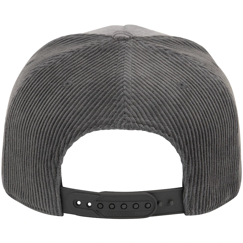 Casquette de camionneur ajustable Colosseum Gray Utah Utes Where's My Hat Podium pour homme