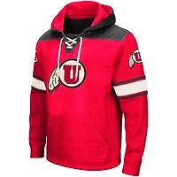 Sweat à capuche lacets Colosseum Red Utah Utes 2.0 pour homme