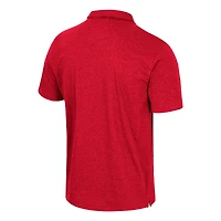 Colosseum Red Utah Utes No Problemo Polo pour homme