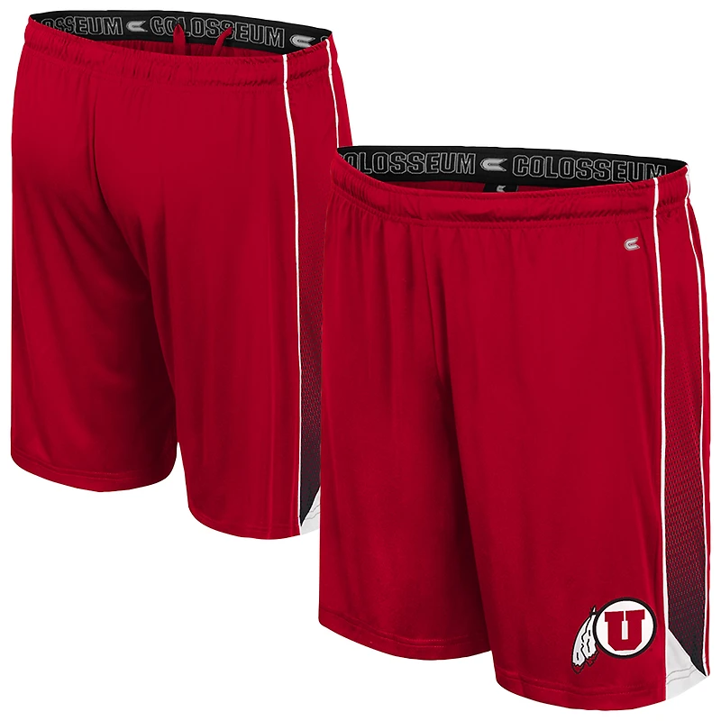 Short en ligne rouge Colosseum pour homme des Utah Utes
