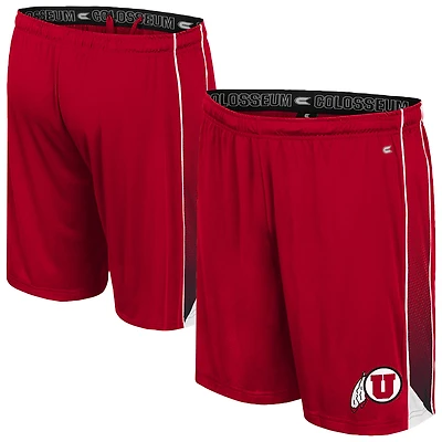 Short en ligne rouge Colosseum pour homme des Utah Utes