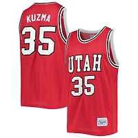 Maillot de basket-ball classique commémoratif pour hommes, marque rétro originale, Kyle Kuzma, rouge, Utah Utes