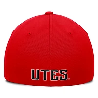 Men's Top of the World  Red Utah Utes Reflex Logo Flex Hat