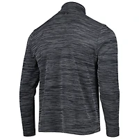 Men's Under Armour Black Utah Utes Tempo Fleece Quarter-Zip Jacket