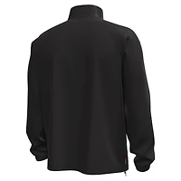 Veste anorak tissé Storm Tech demi-zip Under Armour noire Utah Utes Unstoppable pour homme