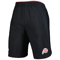 Men's Under Armour Black Utah Utes Woven Shorts