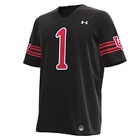 Under Armour #1 Utah Utes Replica Maillot de football pour homme Noir