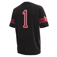 Men's Under Armour #1 Black Utah Utes Replica Football Jersey