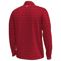 Haut demi-zippé Armourfuse Gameday rouge Under Armour pour homme