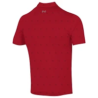 Men's Under Armour  Red Utah Utes Gameday ArmourFuse Polo