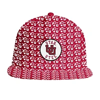 Casquette Snapback ArmourFuse Gameday rouge des Utah Utes pour homme Under Armour