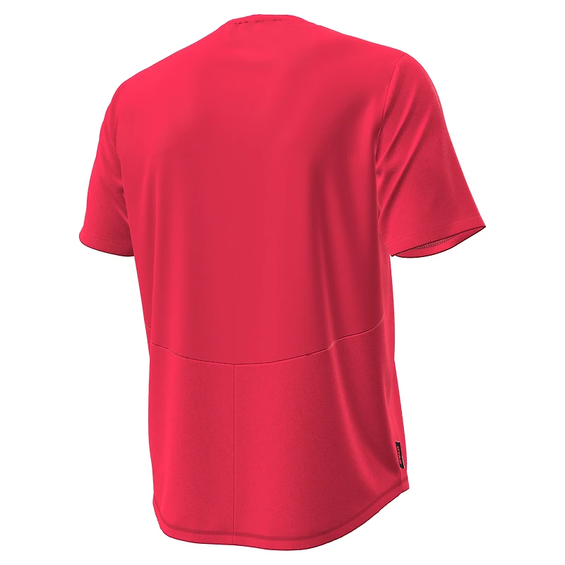 Men's Under Armour Red Utah Utes Sideline Knockout T-Shirt