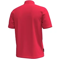 Polo rouge Utah Utes Title pour homme de Under Armour