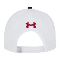Men's Under Armour  White Utah Utes Driver Rope Adjustable Hat