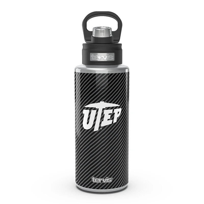 Tervis UTEP Mineurs 32oz. Bouteille d'eau à large goulot en fibre de carbone