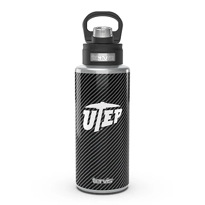 Tervis UTEP Mineurs 32oz. Bouteille d'eau à large goulot en fibre de carbone