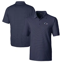 Men's Cutter & Buck  Navy UTSA Roadrunners Forge Pencil Stripe Stretch DryTec Polo