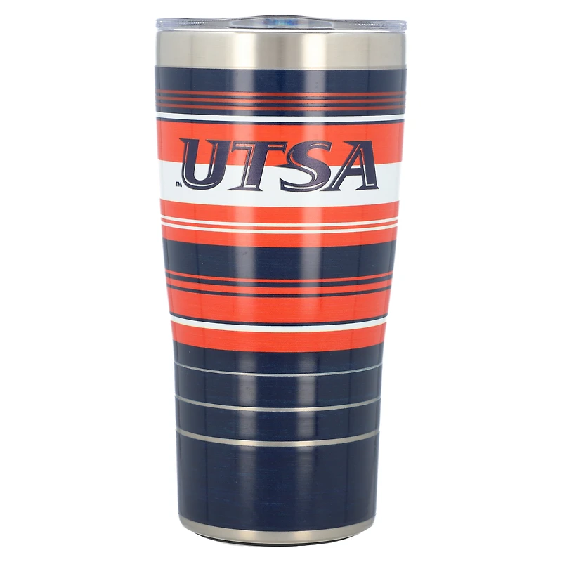 Tervis Texas San Antonio Roadrunners 20oz. Gobelet en acier inoxydable à rayures Hype