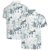 Boy's Youth Puma  White Valspar Championship Safari MATTR Polo