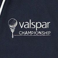 Girl's Youth Puma  Navy Valspar Championship Piped Cloudspun Sleeveless Polo