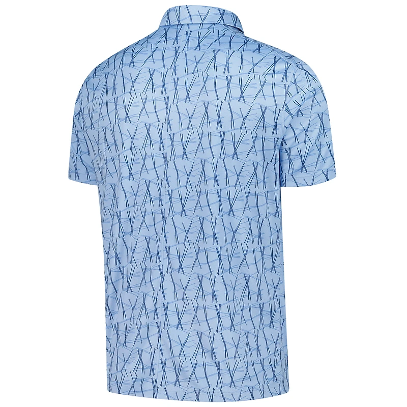Polo Nike Valspar Championship Longleaf bleu clair pour homme