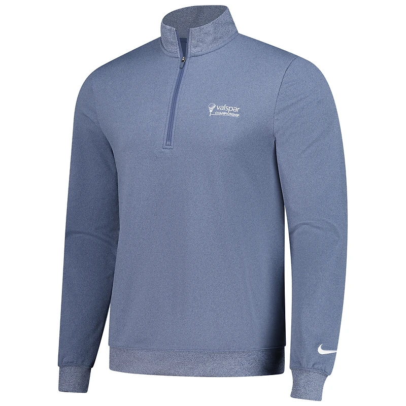 Pull Nike bleu clair Valspar Championship Tour à demi-zip pour homme