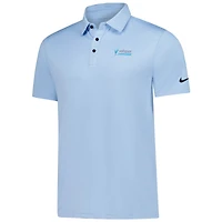 Polo Nike Valspar Championship Tour Heather Performance bleu clair pour homme